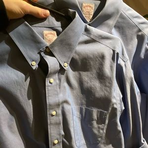 Brooks brothers dress shirts (blue)